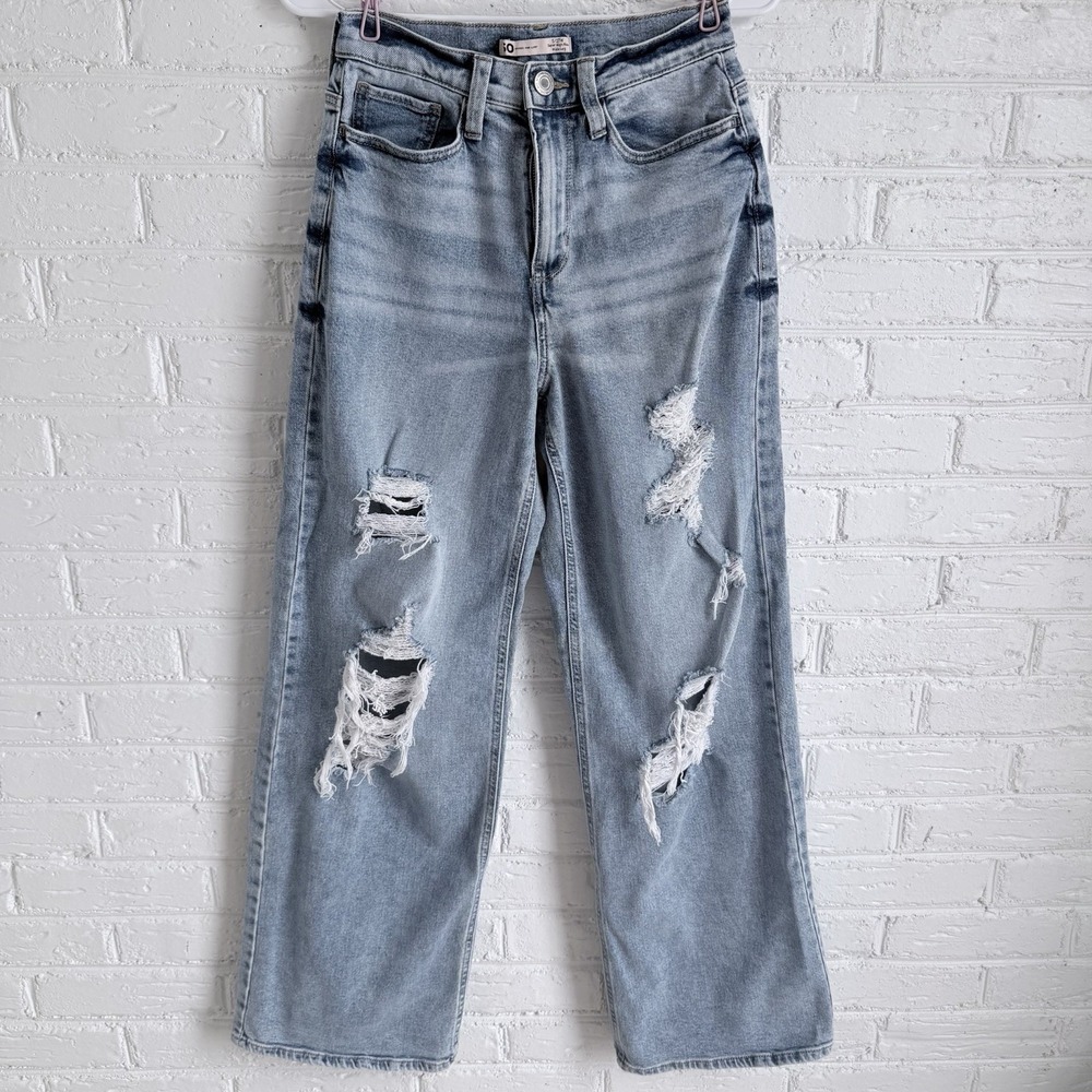 SO GOODS FOR LIFE 5/29W SUPER High Rise‎ Wide Leg Blue Jeans